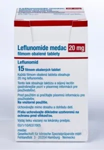 Leflunomide medac 20 mg filmom obalené tablety
