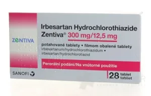 Irbesartan Hydrochlorothiazide Zentiva 300/12,5 mg