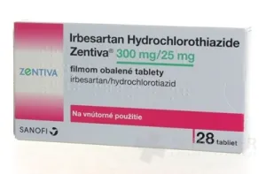 Irbesartan Hydrochlorothiazide Zentiva 300/25 mg