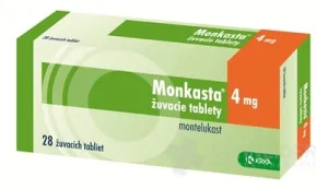 Monkasta 4 mg žuvacie tablety