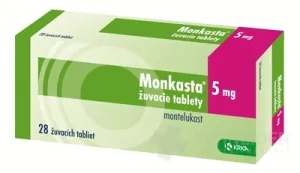 Monkasta 5 mg žuvacie tablety