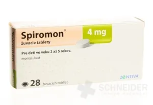 Spiromon 4 mg žuvacie tablety