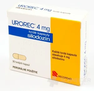 Urorec 4 mg tvrdé kapsuly