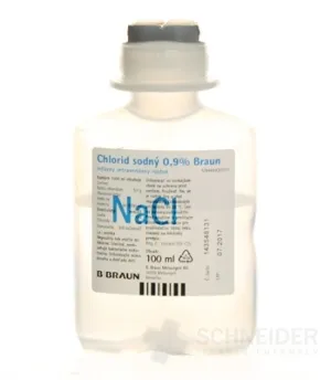 Chlorid sodný B. Braun 0,9 % infúzny roztok