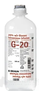 Glukóza B. Braun 20 % infúzny roztok