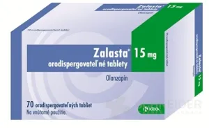 Zalasta 15 mg orodispergovateľné tablety
