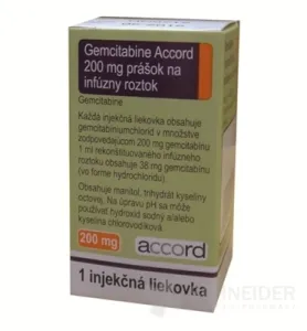 Gemcitabine Accord 200 mg