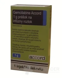 Gemcitabine Accord 1 g