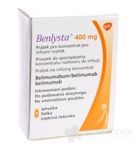 Benlysta 400 mg prášok na infúzny koncentrát