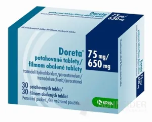 Doreta 75 mg/650 mg filmom obalené tablety