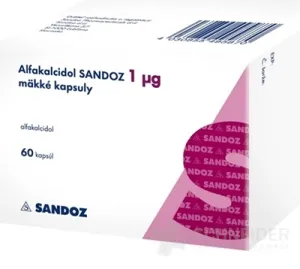 Alfakalcidol SANDOZ 1 µg mäkké kapsuly