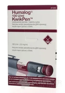 Humalog 100 U/ml KwikPen, injekčný roztok