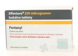 Effentora 200 mikrogramov bukálne tablety