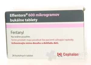 Effentora 600 mikrogramov bukálne tablety