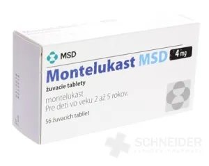 Montelukast Organon 4 mg