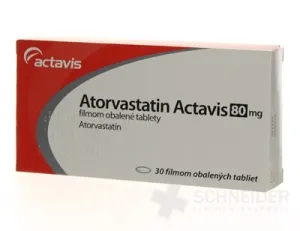 Atorvastatin Actavis 80 mg