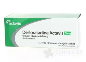 Desloratadine Actavis 5 mg filmom obalené tablety