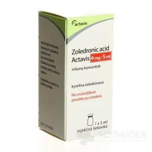 Zoledronic acid Actavis 4 mg/5 ml