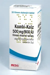 Kombi-Kalz 500 mg/800 IU filmom obalené tablety