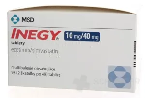 INEGY 10 mg/40 mg tablety