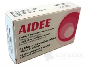 AIDEE 2 mg/0,03 mg filmom obalené tablety