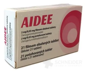 AIDEE 2 mg/0,03 mg filmom obalené tablety