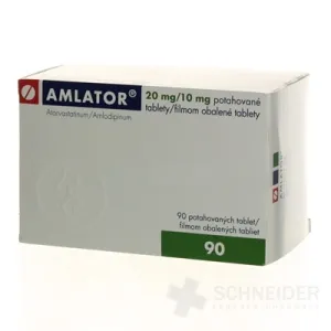 Amlator 20 mg/10 mg filmom obalené tablety
