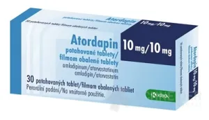 Atordapin 10 mg/10 mg filmom obalené tablety