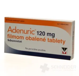 Adenuric 120 mg filmom obalené tablety