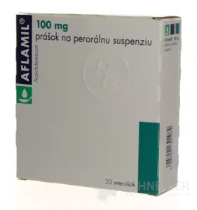 AFLAMIL 100 mg prášok na perorálnu suspenziu