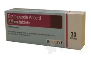 Pramipexole Accord 0,18 mg tablety