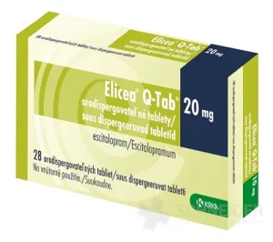 Elicea Q-Tab 20 mg orodispergovateľné tablety