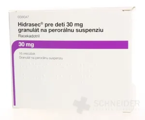 Hidrasec pre deti 30 mg