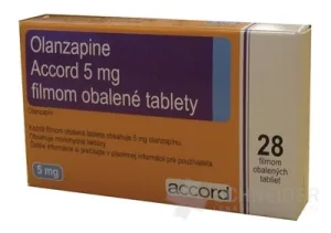 Olanzapine Accord 5 mg filmom obalené tablety
