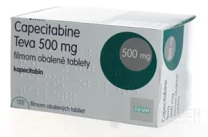 Capecitabine Teva 500 mg filmom obalené tablety