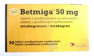 Betmiga 50 mg tablety s predĺženým uvoľňovaním