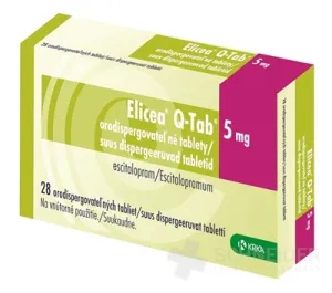 Elicea Q-Tab 5 mg orodispergovateľné tablety