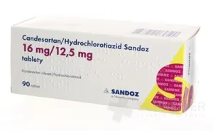 Candesartan/Hydrochlorotiazid Sandoz 16 mg/12,5 mg
