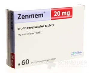 Zenmem 20 mg orodispergovateľné tablety