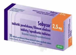 Sobycor 2,5 mg filmom obalené tablety