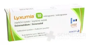 Lyxumia 10 mikrogramov injekčný roztok