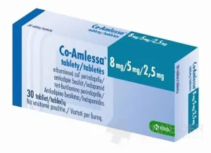 Co-Amlessa 8 mg/5 mg/2,5 mg tablety