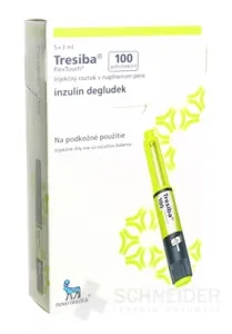 Tresiba 100 jednotiek/ml injekčný roztok