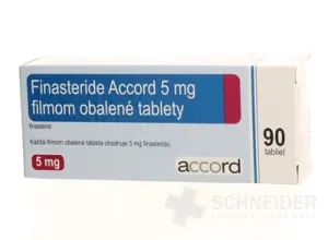 Finasteride Accord 5 mg filmom obalené tablety