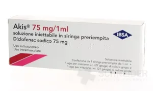 AKIS 75 mg/ml injekčný roztok v napl.inj. str.