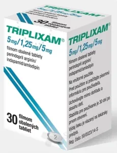 TRIPLIXAM 5 mg/1,25 mg/5 mg