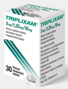 TRIPLIXAM 5 mg/1,25 mg/10 mg