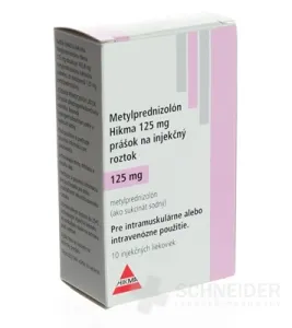 Metylprednizolón Hikma 125 mg