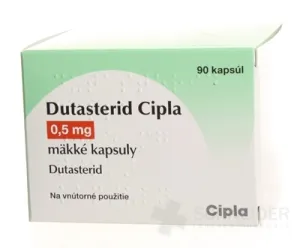 Dutasterid Cipla 0,5 mg mäkké kapsuly