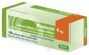 Monkasta 4 mg žuvacie tablety